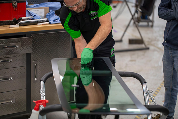 Vitres d'auto